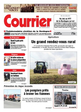 Courrier Français N°3906 du 26 juillet 2019 à télécharger sur iPad