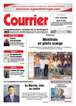 Courrier Français N°3894 du 03 mai 2019 à télécharger sur iPad