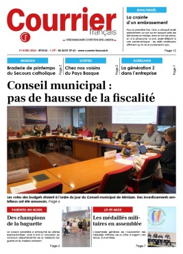 Lisez Courrier Français - Courrier français des Landes du 19 avril 2024 sur ePresse.fr