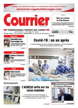 Courrier Français N°3992 du 19 mars 2021 à télécharger sur iPad