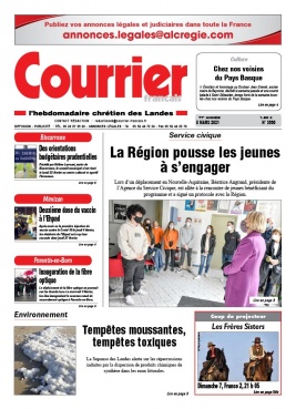 Courrier Français N°3990 du 05 mars 2021 à télécharger sur iPad