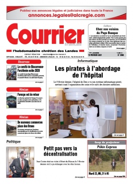 Courrier Français N°3988 du 19 février 2021 à télécharger sur iPad