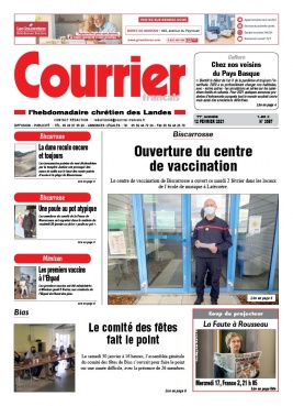Courrier Français N°3987 du 12 février 2021 à télécharger sur iPad