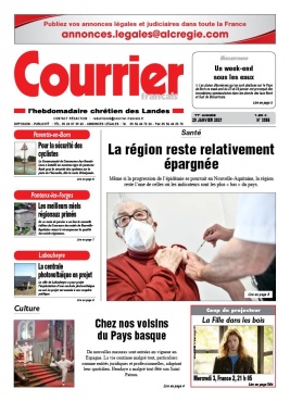 Courrier Français N°3985 du 29 janvier 2021 à télécharger sur iPad