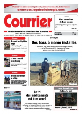 Courrier Français N°3981 du 01 janvier 2021 à télécharger sur iPad