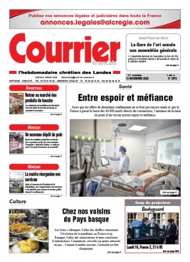 Courrier Français N°3974 du 13 novembre 2020 à télécharger sur iPad