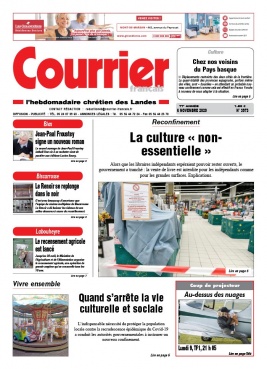 Courrier Français N°3973 du 06 novembre 2020 à télécharger sur iPad