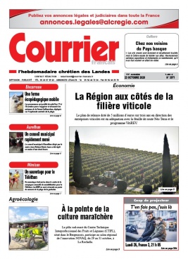 Courrier Français N°3971 du 23 octobre 2020 à télécharger sur iPad
