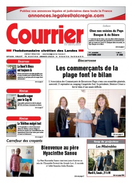 Courrier Français N°3968 du 02 octobre 2020 à télécharger sur iPad