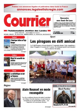 Courrier Français N°3966 du 18 septembre 2020 à télécharger sur iPad