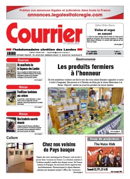 Courrier Français N°3962 du 21 août 2020 à télécharger sur iPad
