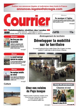 Courrier Français N°3961 du 14 août 2020 à télécharger sur iPad