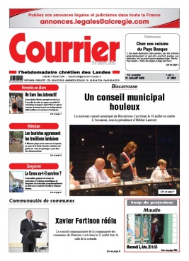 Courrier Français N°3959 du 31 juillet 2020 à télécharger sur iPad