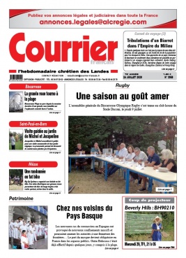 Courrier Français N°3958 du 24 juillet 2020 à télécharger sur iPad