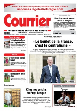 Courrier Français N°3957 du 17 juillet 2020 à télécharger sur iPad