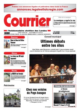 Courrier Français N°3954 du 26 juin 2020 à télécharger sur iPad