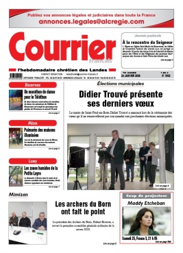 Courrier Français N°3932 du 24 janvier 2020 à télécharger sur iPad