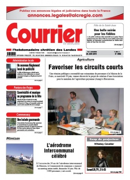Courrier Français N°3902 du 28 juin 2019 à télécharger sur iPad
