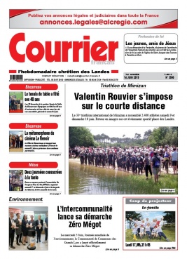 Courrier Français N°3900 du 14 juin 2019 à télécharger sur iPad