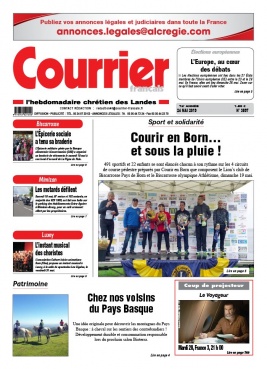 Courrier Français N°3897 du 24 mai 2019 à télécharger sur iPad