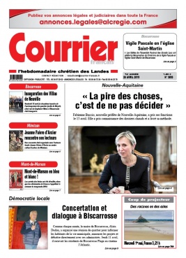 Courrier Français N°3593 du 26 avril 2019 à télécharger sur iPad