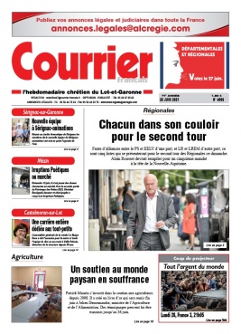 Courrier Français N°4006 du 25 juin 2021 à télécharger sur iPad