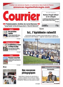 Courrier Français N°3989 du 26 février 2021 à télécharger sur iPad