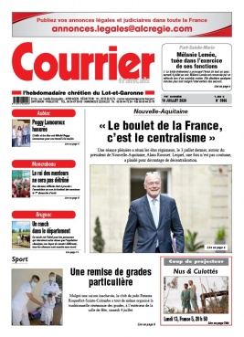 Courrier Français N°3956 du 10 juillet 2020 à télécharger sur iPad