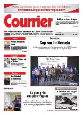 Courrier Français N°3925 du 06 décembre 2019 à télécharger sur iPad