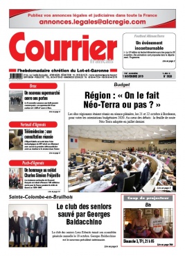 Courrier Français N°3920 du 01 novembre 2019 à télécharger sur iPad