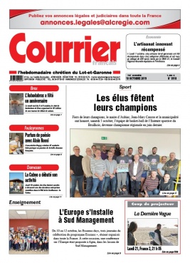Courrier Français N°3918 du 18 octobre 2019 à télécharger sur iPad