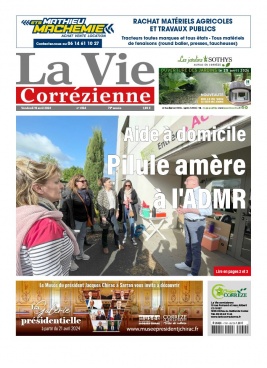 Lisez La Vie Correzienne du 19 avril 2024 sur ePresse.fr