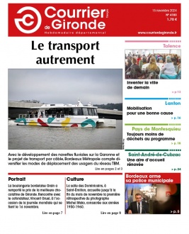 Lisez Courrier de Gironde du 15 novembre 2024 sur ePresse.fr