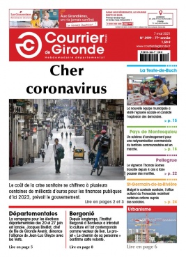 Courrier de Gironde N°3999 du 07 mai 2021 à télécharger sur iPad