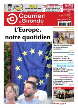 Courrier de Gironde N°3896 du 07 mai 2019 à télécharger sur iPad