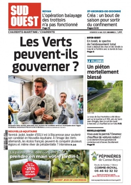 Sud Ouest 14 mai 2021 Sud Ouest N°20210514 du 14 mai 2021 à télécharger sur iPad