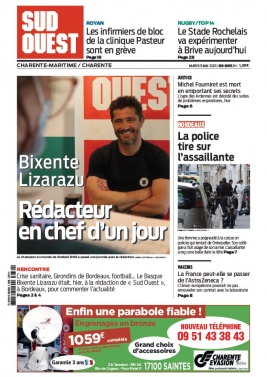 Sud Ouest 11 mai 2021 Sud Ouest N°20210511 du 11 mai 2021 à télécharger sur iPad