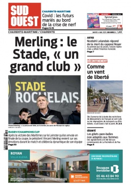 Sud Ouest 04 mai 2021 Sud Ouest N°20210504 du 04 mai 2021 à télécharger sur iPad