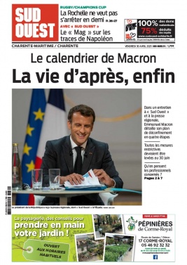 Sud Ouest 30 avril 2021 Sud Ouest N°20210430 du 30 avril 2021 à télécharger sur iPad