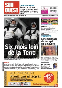 Sud Ouest 24 avril 2021 Sud Ouest N°20210424 du 24 avril 2021 à télécharger sur iPad