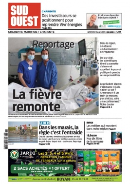 Sud Ouest 31 mars 2021 Sud Ouest N°20210331 du 31 mars 2021 à télécharger sur iPad