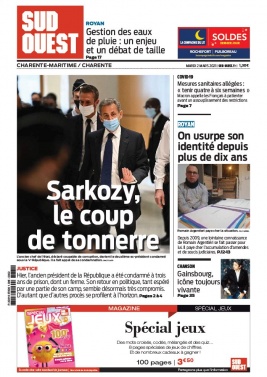 Sud Ouest 02 mars 2021 Sud Ouest N°20210302 du 02 mars 2021 à télécharger sur iPad