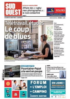 Sud Ouest 26 janvier 2021 Sud Ouest N°20210126 du 26 janvier 2021 à télécharger sur iPad