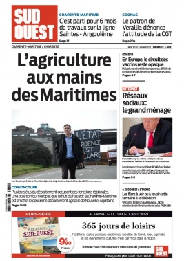 Sud Ouest 13 janvier 2021 Sud Ouest N°20210113 du 13 janvier 2021 à télécharger sur iPad