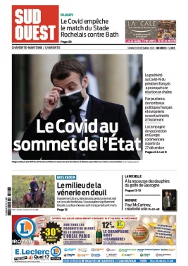 Sud Ouest 18 décembre 2020 Sud Ouest N°20201218 du 18 décembre 2020 à télécharger sur iPad