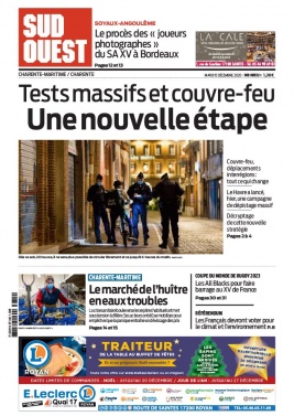 Sud Ouest 15 décembre 2020 Sud Ouest N°20201215 du 15 décembre 2020 à télécharger sur iPad