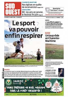 Sud Ouest 18 novembre 2020 Sud Ouest N°20201118 du 18 novembre 2020 à télécharger sur iPad