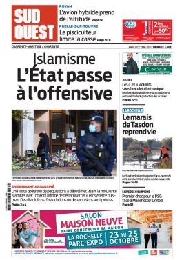 Sud Ouest 20 octobre 2020 Sud Ouest N°20201020 du 20 octobre 2020 à télécharger sur iPad