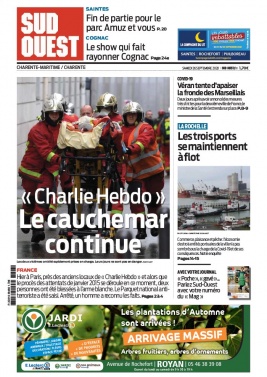Sud Ouest 26 septembre 2020 Sud Ouest N°20200926 du 26 septembre 2020 à télécharger sur iPad