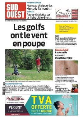 Sud Ouest 23 septembre 2020 Sud Ouest N°20200923 du 23 septembre 2020 à télécharger sur iPad